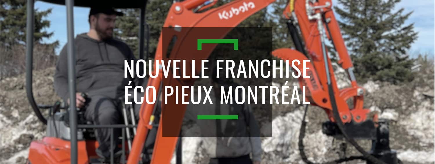 Nouvelle franchise Éco Pieux à Montréal